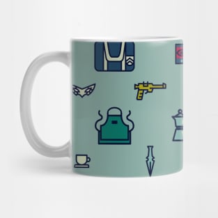 P5 kit pattern Mug